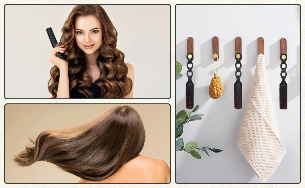 Paquete de 100 cepillos de pelo a granel para personas sin hogar, cepillo de pelo negro, cepillo desenredante, cepillo de ventilación para cabello rizado, adecuado para personas sin hogar,