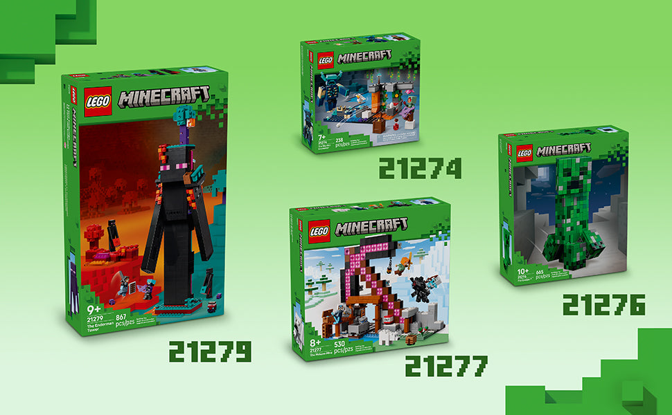 LEGO Minecraft La Casa de la Jungla TNT para Niños - Juguete Coleccionable de Minecraft - Juego de Construcción para Niños y Niñas de 8 años en Adelante - Idea de Regalo para Cumpleaños y Fanáticos de