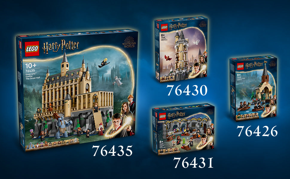 LEGO Harry Potter Hogwarts Castillo: Set de Construcción de la Clase de Pociones, Juguete de Harry Potter para Niños y Niñas, Edad 8+ - Regalo para Niños con 4 Minifiguras - 76431