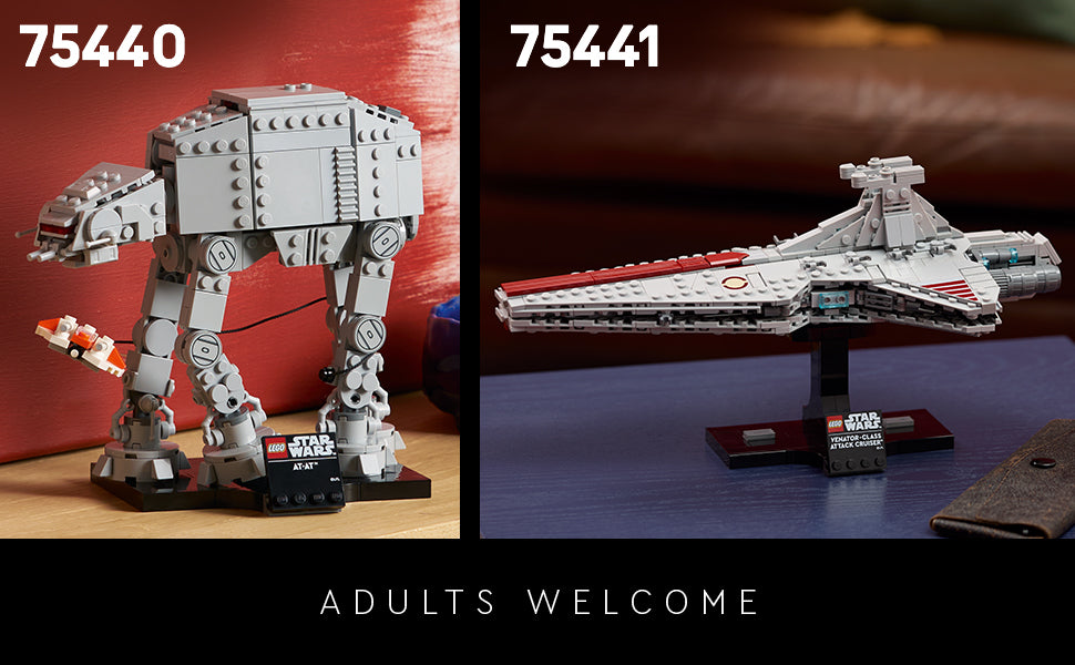 LEGO Star Wars at-at Walker - Juego de construcción para adultos, a partir de 18 años, coleccionable y decoración de habitación para oficina, dormitorio o estante de libros, actividad para hombres