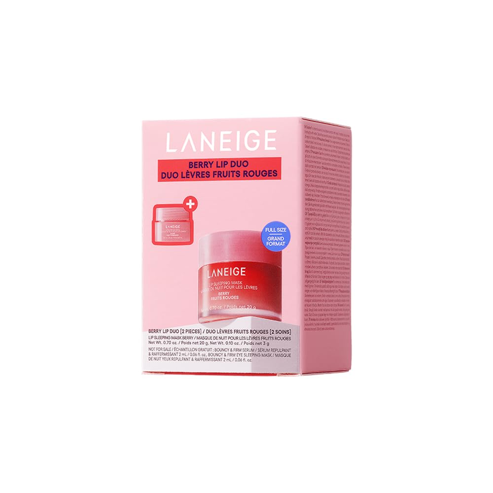 LANEIGE - Mascarilla nocturna para labios: Nutrir, hidratar, vitami...