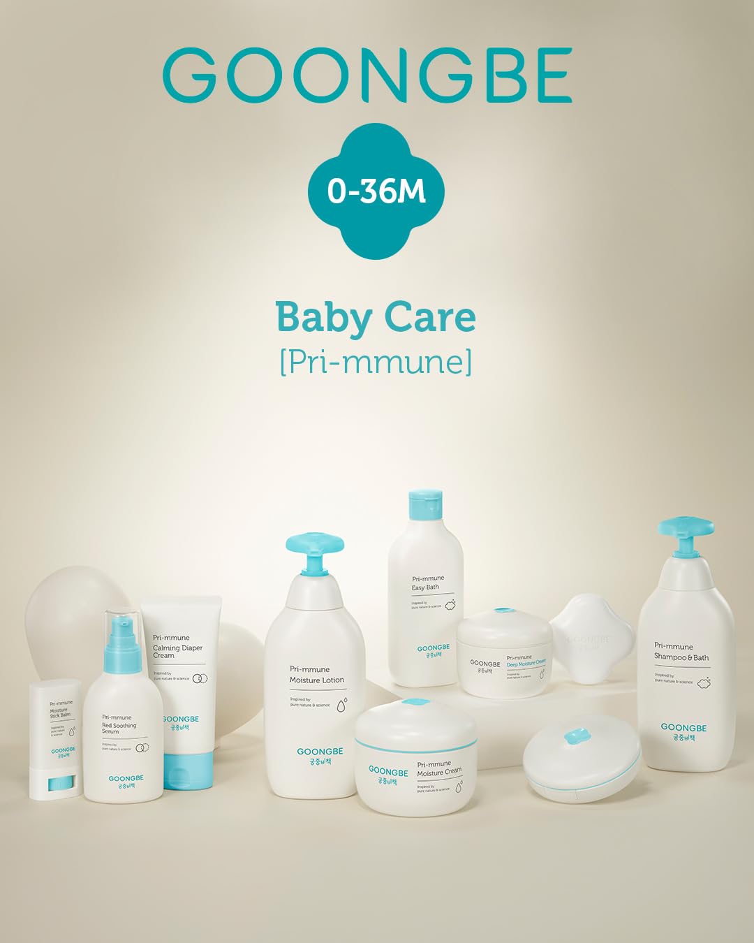GOONGBE Set de regalo para el cuidado de la piel del bebé - Artícul...