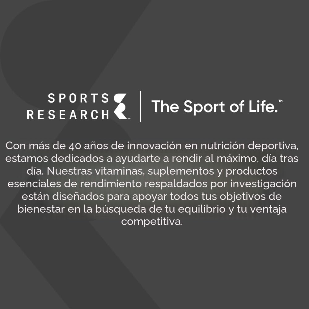 Sports Research Péptidos de colágeno - Suplemento en polvo de prote...