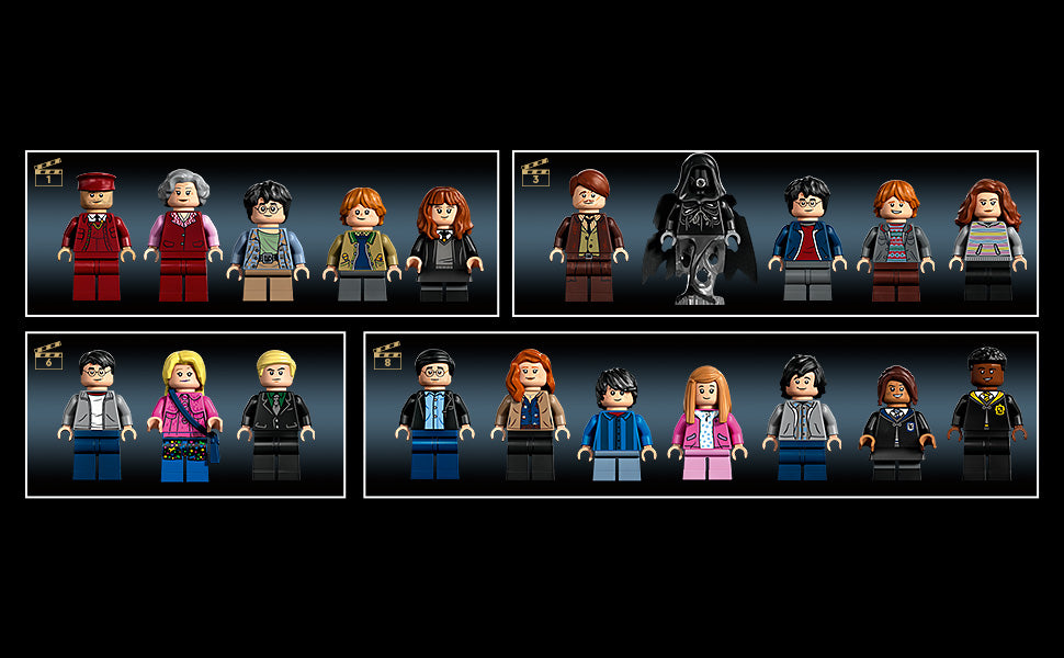 LEGO Harry Potter Hogwarts Express – Edición de Coleccionistas 76405, Modelo de Réplica Icónico de Tren de Vapor de las Películas, Set de Recuerdos Coleccionables para Adultos
