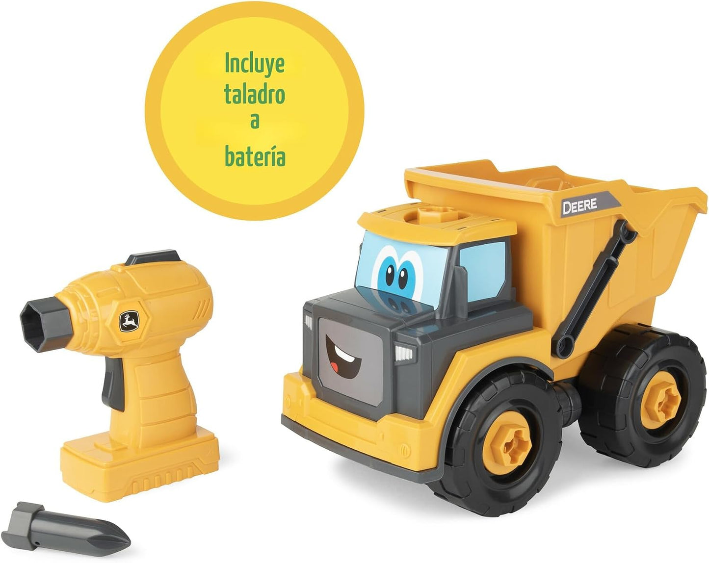 Build-A-Buddy John Deere Camión Volquete de Juguete - Camión Volque...