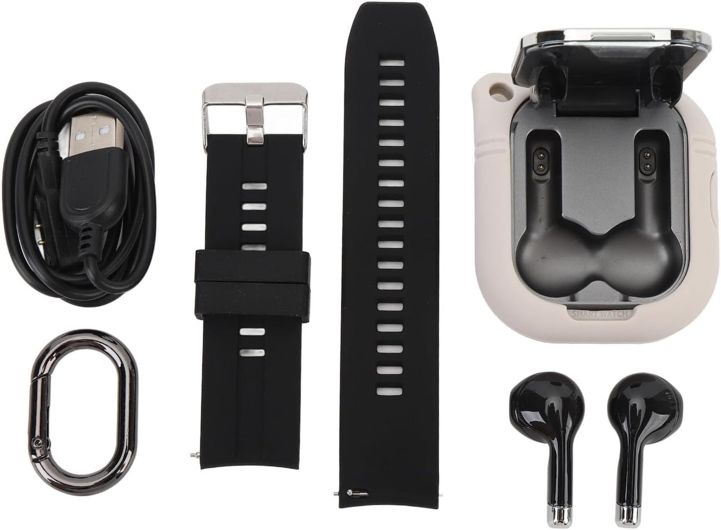 Diyeeni Reloj inteligente D8 Pro con auriculares para hombres y muj...