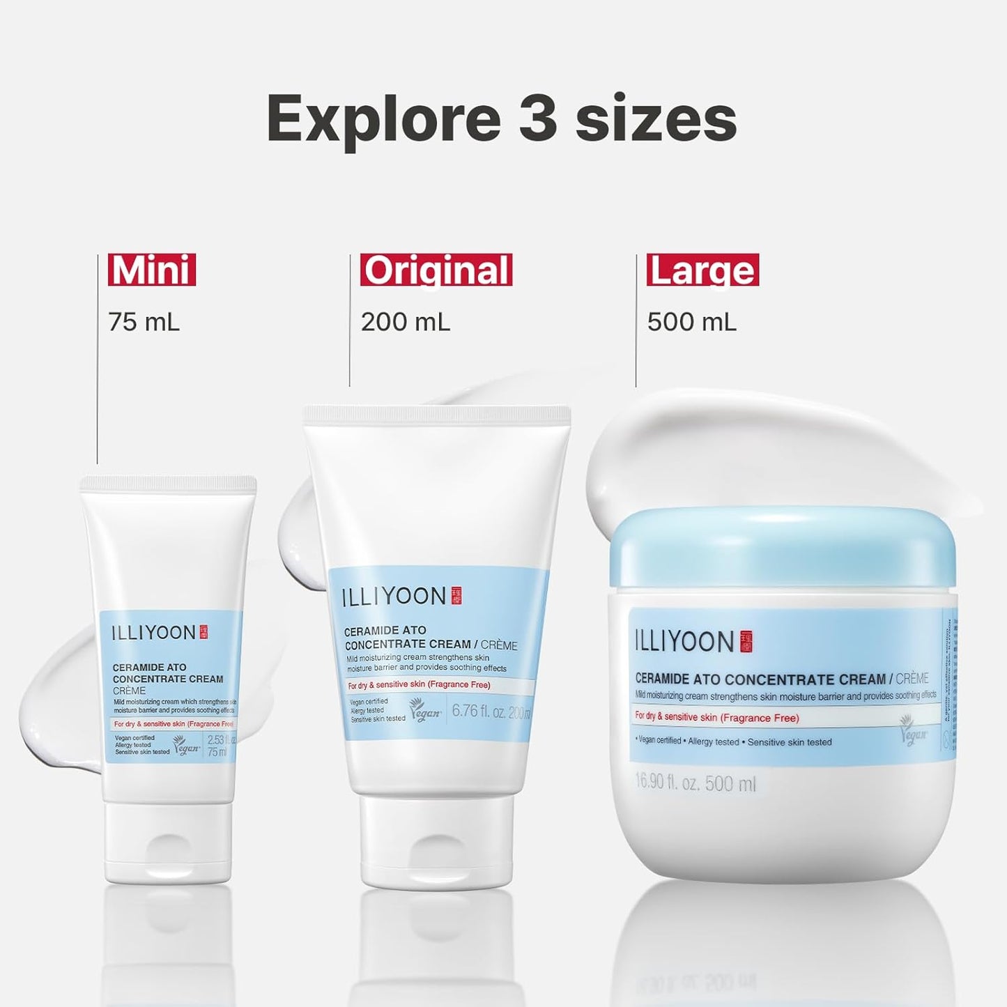 Illiyoon Ceramide Ato Concentrate Cream | Hidratante para piel seca...