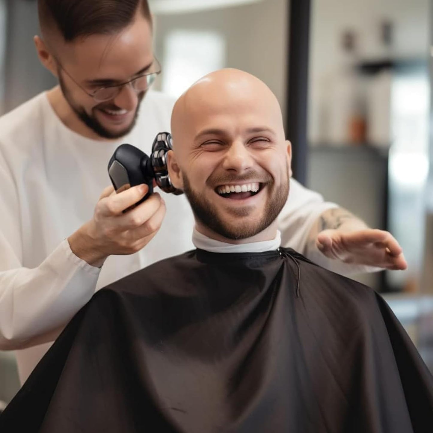SHPAVVER ETHUP Afeitadoras de cabeza para hombres calvos: Maquinill...
