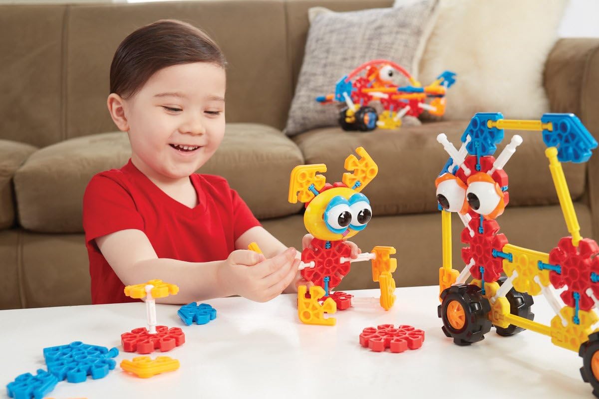 KID K'NEX - Juego de construcción Oodles of Pals - 116 piezas -...