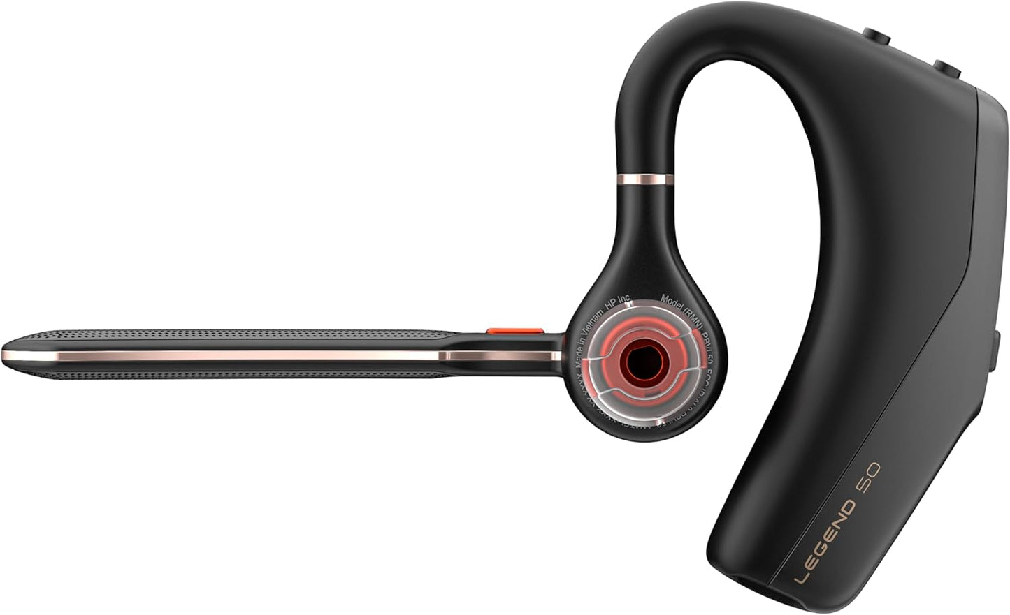 Poly Voyager Legend 50 - Auriculares Bluetooth - Auriculares inalámbricos con micrófono - Cuatro micrófonos con cancelación de ruido, bloqueo de ruido AI y tecnología WindSmart - Conectividad y