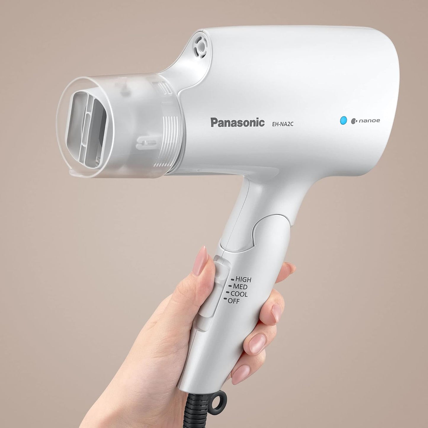 Panasonic Nanoe - Secador de pelo compacto con boquilla oscilante d...