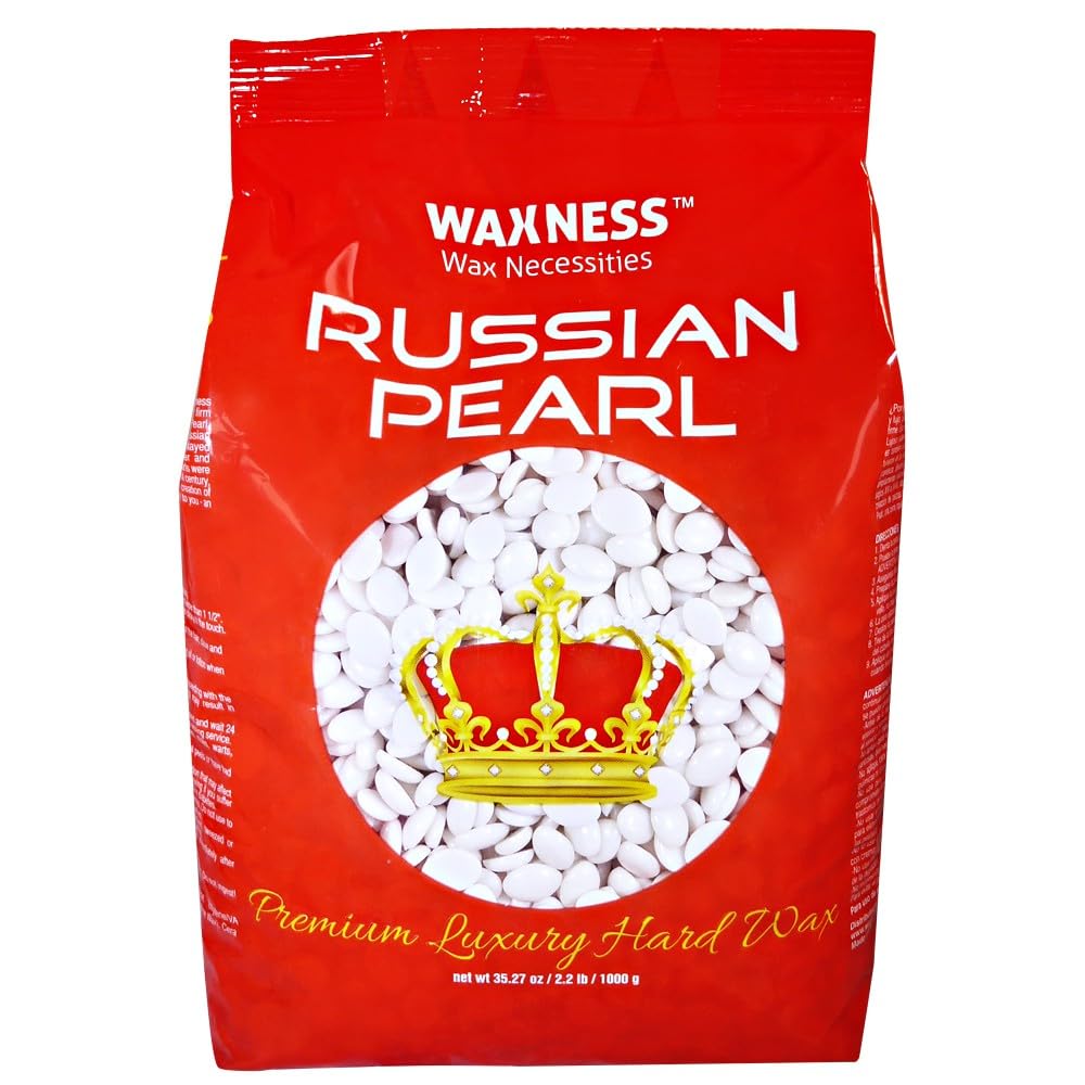 Perlas de cera dura de mezcla de polímero Waxness, perlas rusas de...