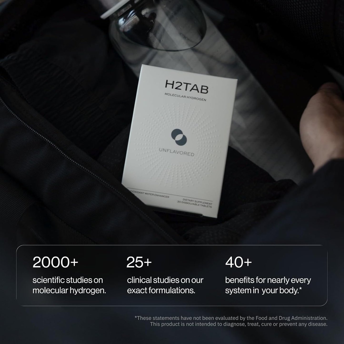Comprimidos de hidrógeno molecular H2TAB con magnesio - 12 PPM de t...