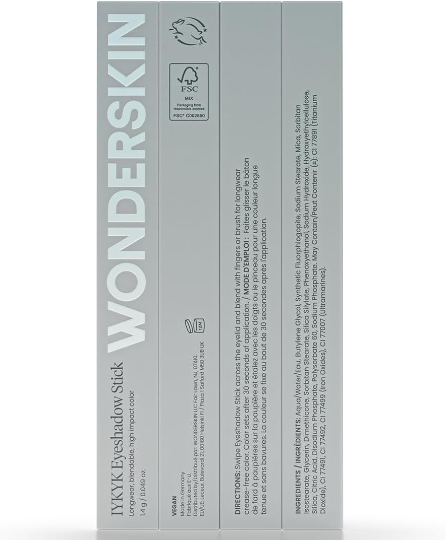 Wonderskin IYKYK Sombra de Ojos en Barra - Barras de Sombra de Ojos...