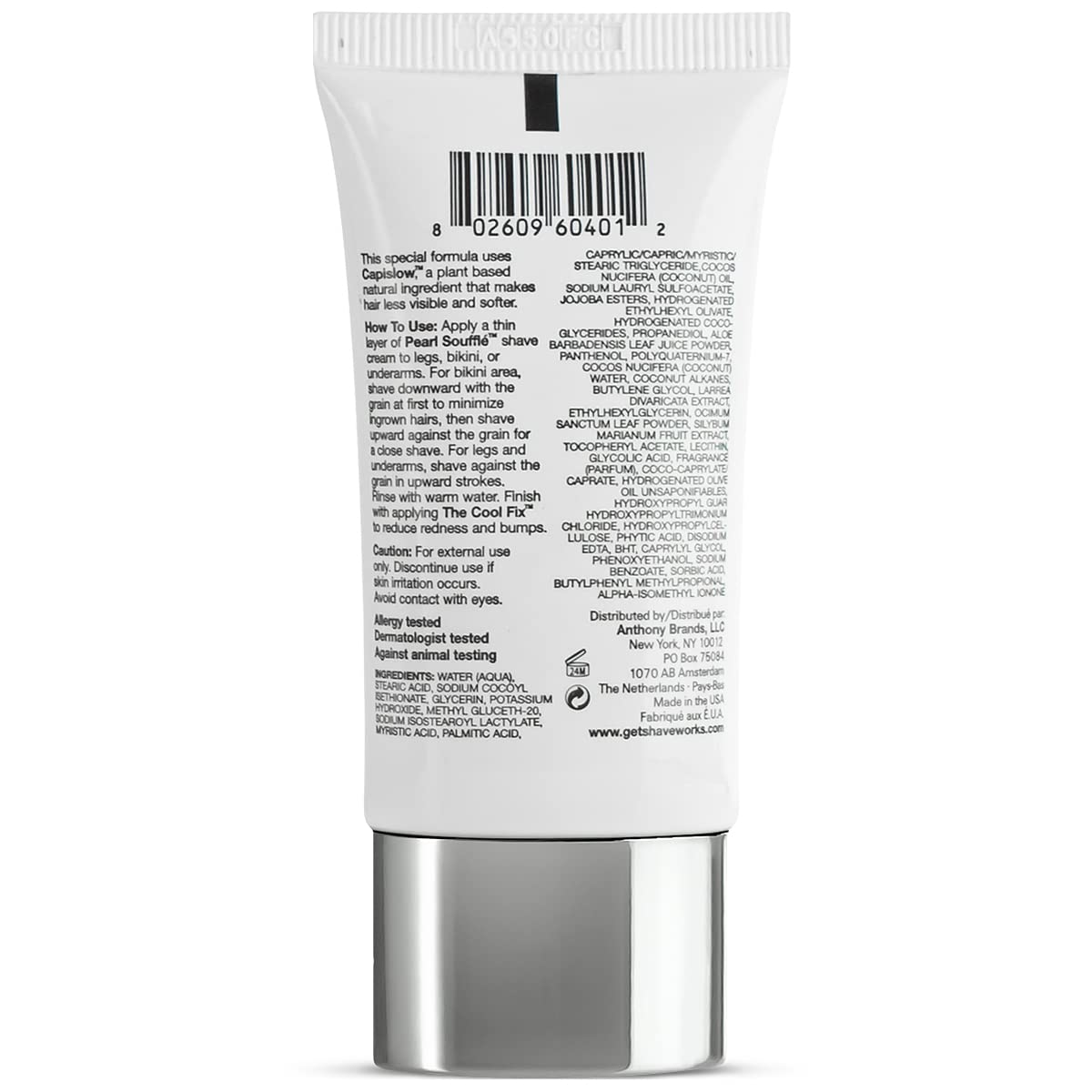 Shaveworks Pearl Soufflé Crema de afeitar para mujeres \u2013 Loció...