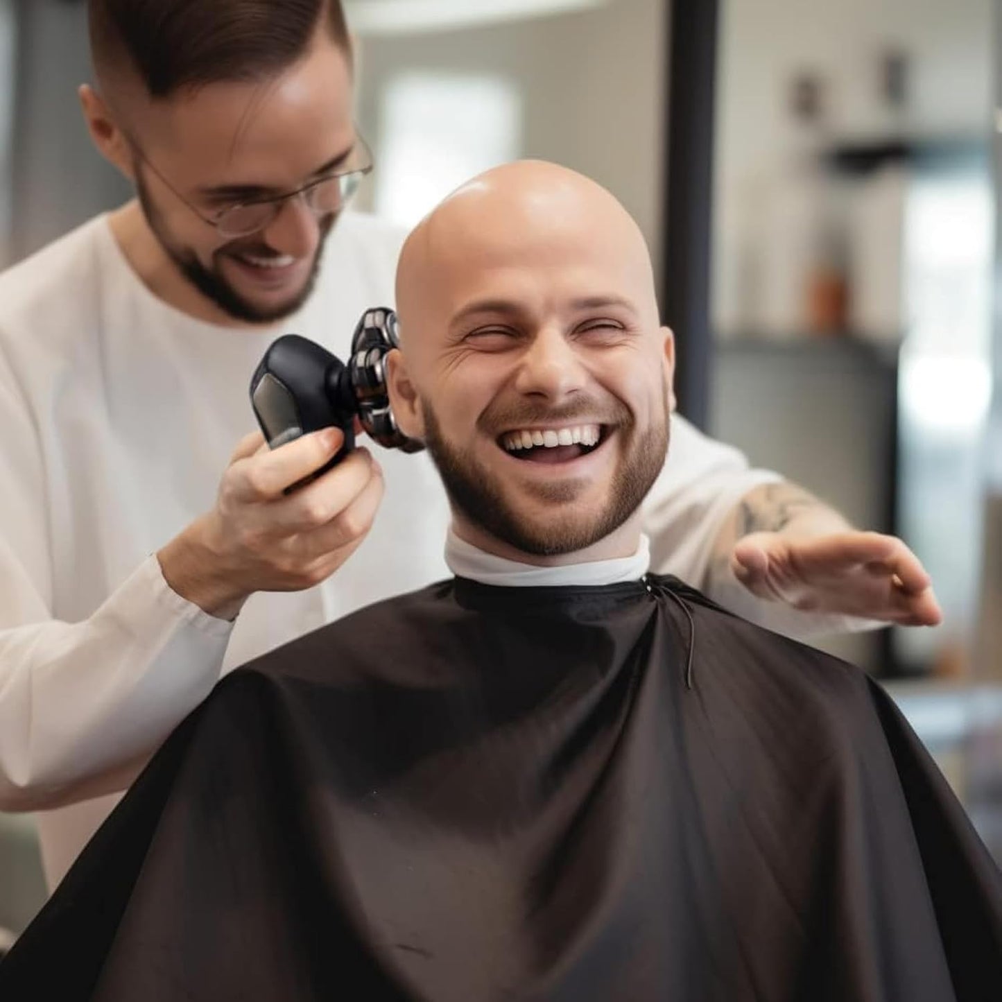 SHPAVVER Afeitadoras de cabeza para hombres calvos: maquinilla de a...