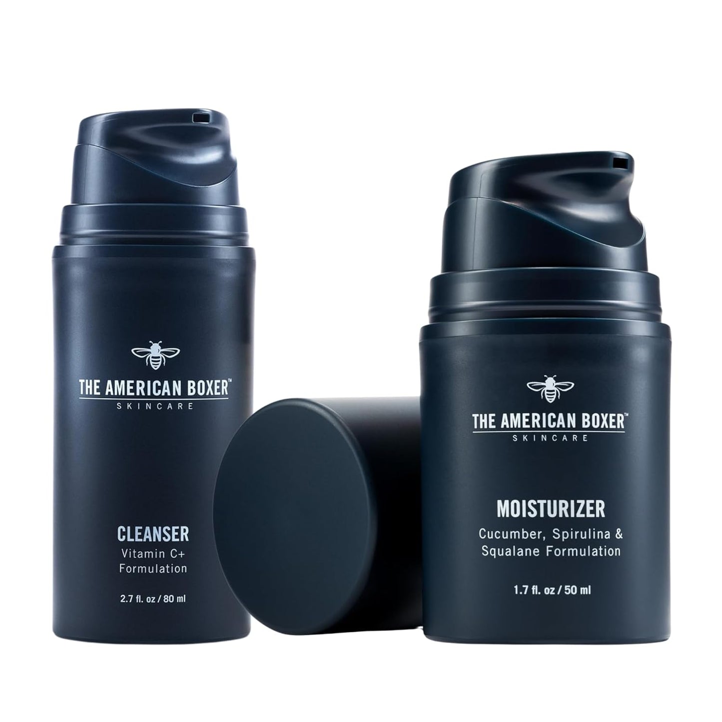THE AMERICAN BOXER Paquete limpiador e hidratante facial \u2013 Vit...