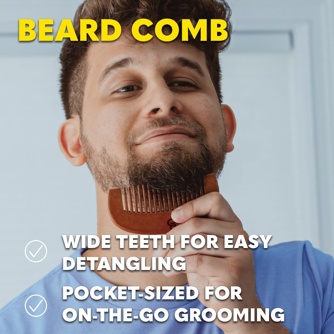 Kit mejorado de crecimiento de barba The Beard Club - Rodillo Derma...