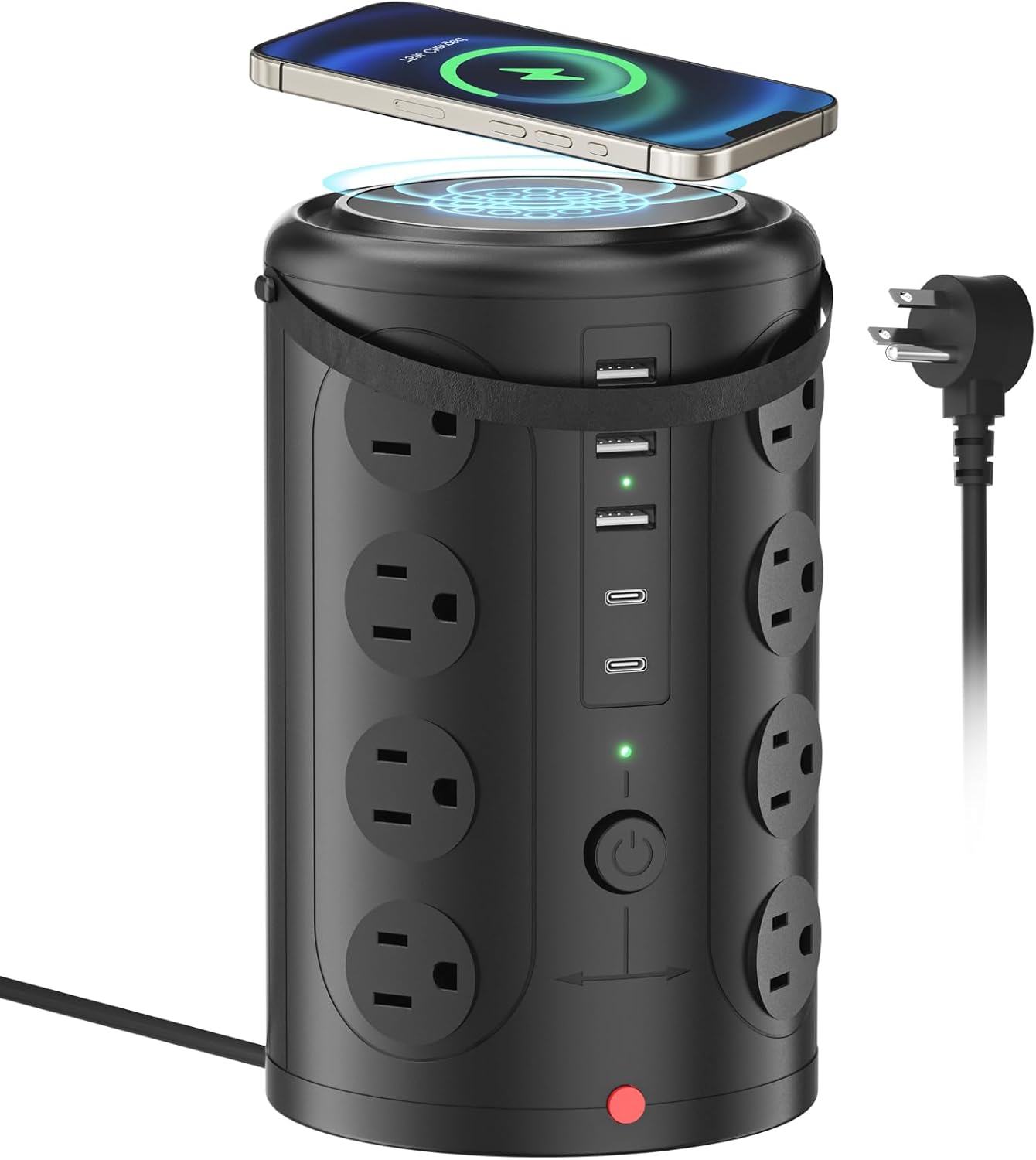 Regleta protectora de sobretensiones \u2013 Estación de carga de es...