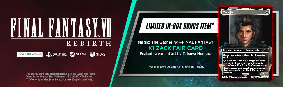 FINAL FANTASY VII REBIRTH – Nintendo Switch 2 (+ Exclusive Magic: The Gathering—FINAL FANTASY Promo Card)