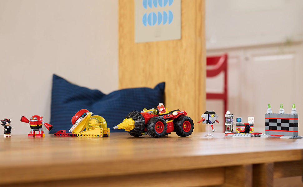 LEGO Sonic The Hedgehog: Super Sonic vs. Egg Drillster - Juguete de Gaming con Shadow y Dr. Eggman, Set de Construcción de Juguetes para Niños y Niñas de 8 Años en Adelante, 76999