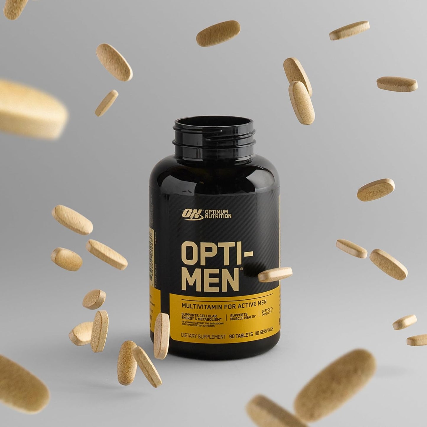 Optimum Nutrition Opti-Men, Vitamina C, Zinc y Vitamina D, E, B12 p...