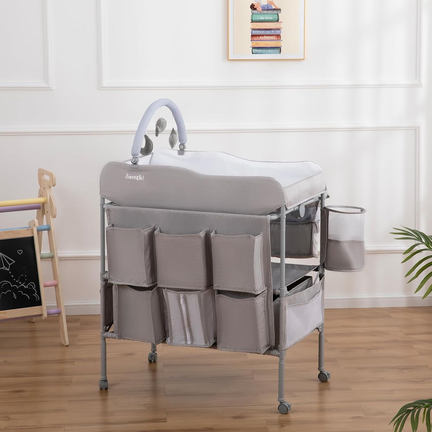 Cambiador de bebé, versátil mesa cambiadora plegable portátil, esta...