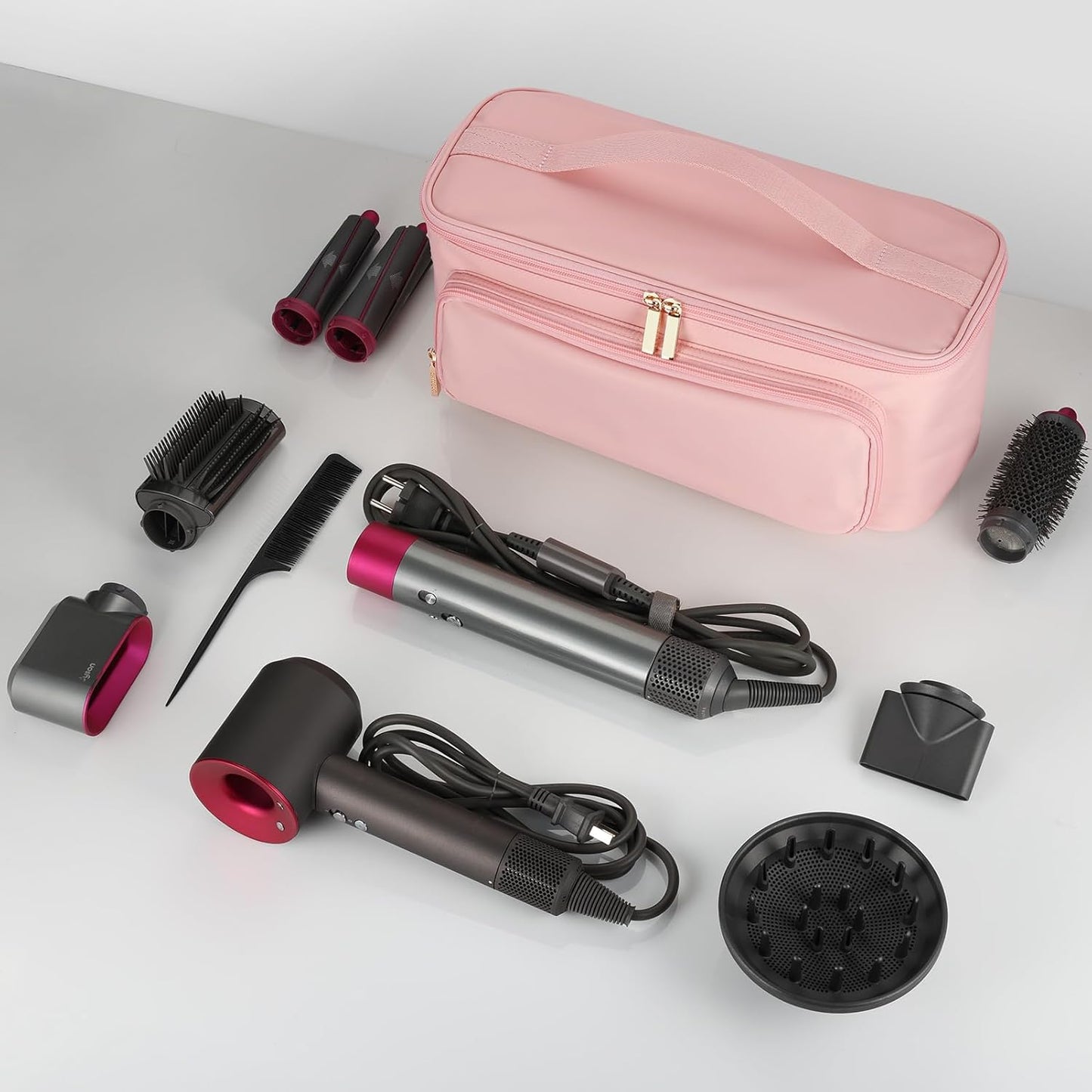 CHICECO Bolsa de viaje para herramienta de cabello para secador de...