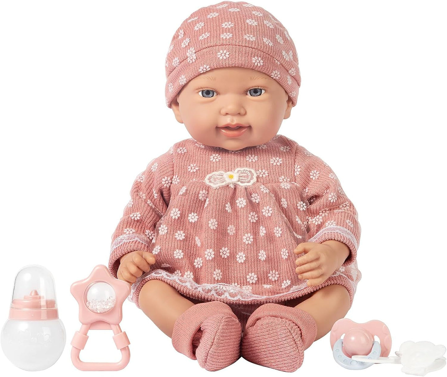 Mother Love Muñecas de bebé, muñeca realista de 16 pulgadas con acc...