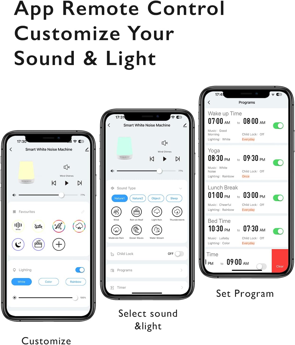 Momcozy - Máquina de sonido para bebés, máquina de ruido blanco par...