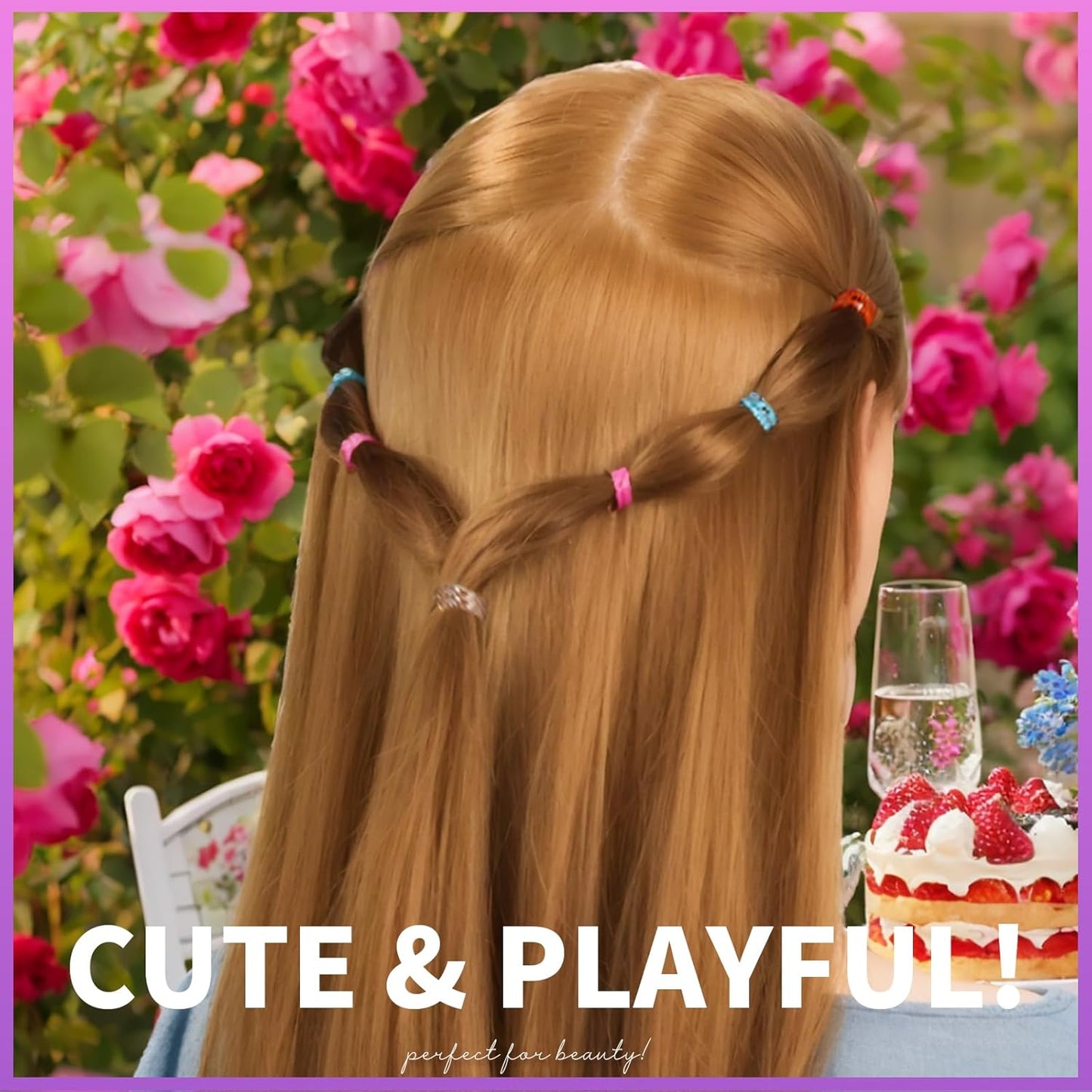 Teenitor - Bandas elásticas para el cabello, bandas elásticas peque...