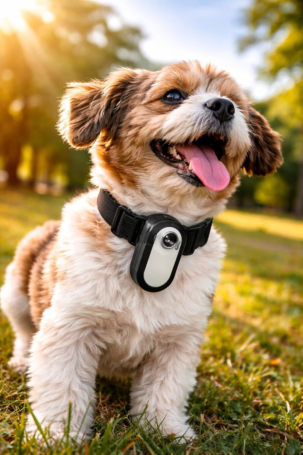 TOYDYLAN Collar de cámara para mascotas para perros y gatos, sin Wi...