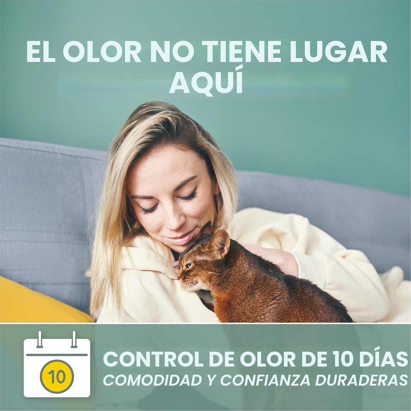 Purina Tidy Cats - Arena para gatos libre y limpia sin perfume - Ca...