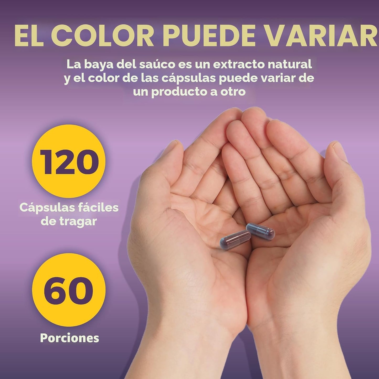 Viva Naturals Saúco con vitamina C y zinc para adultos - 5 en 1 Cáp...