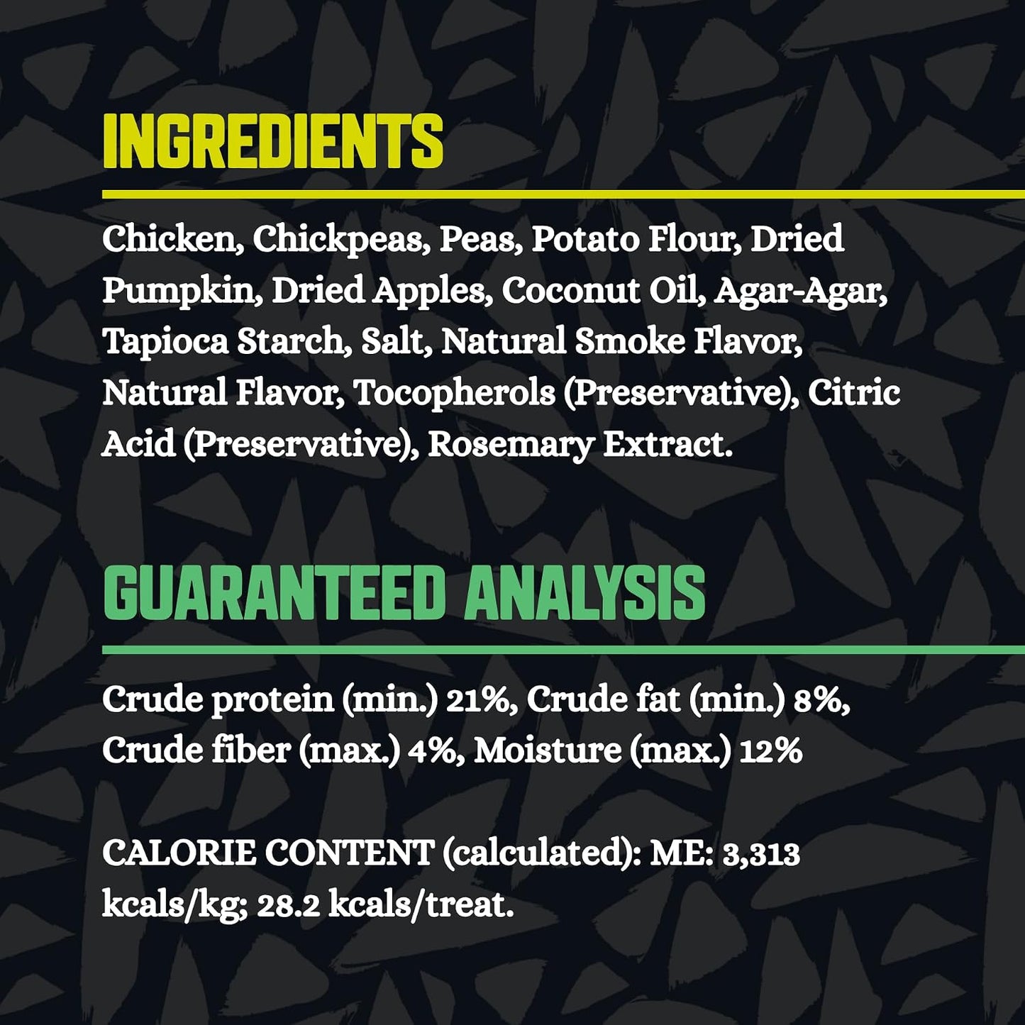 Gnarly Bites Killer Crunchies - Golosinas para perros, aperitivo cr...