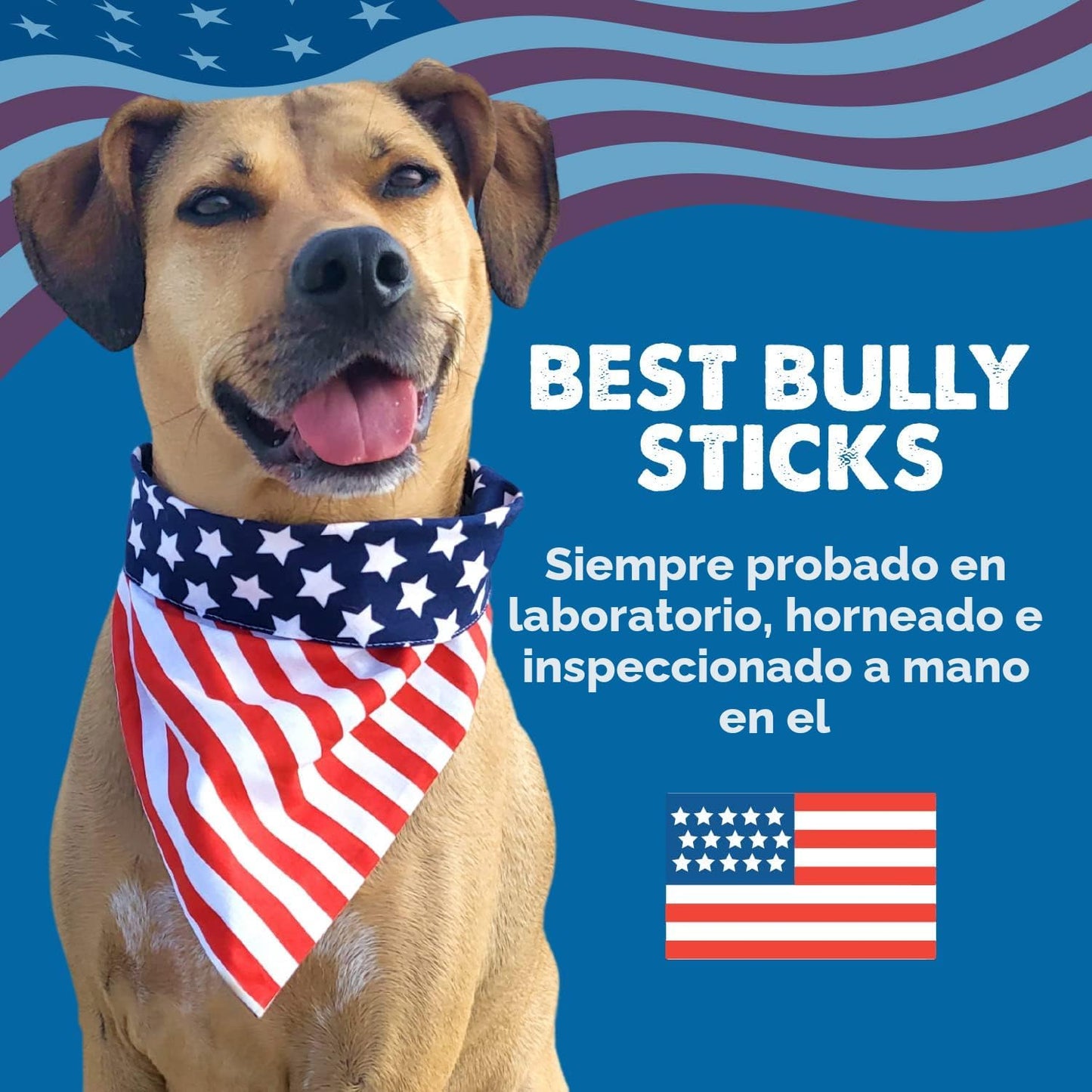 Best Bully Sticks Palitos de carne seca gruesos de 6 pulgadas para...