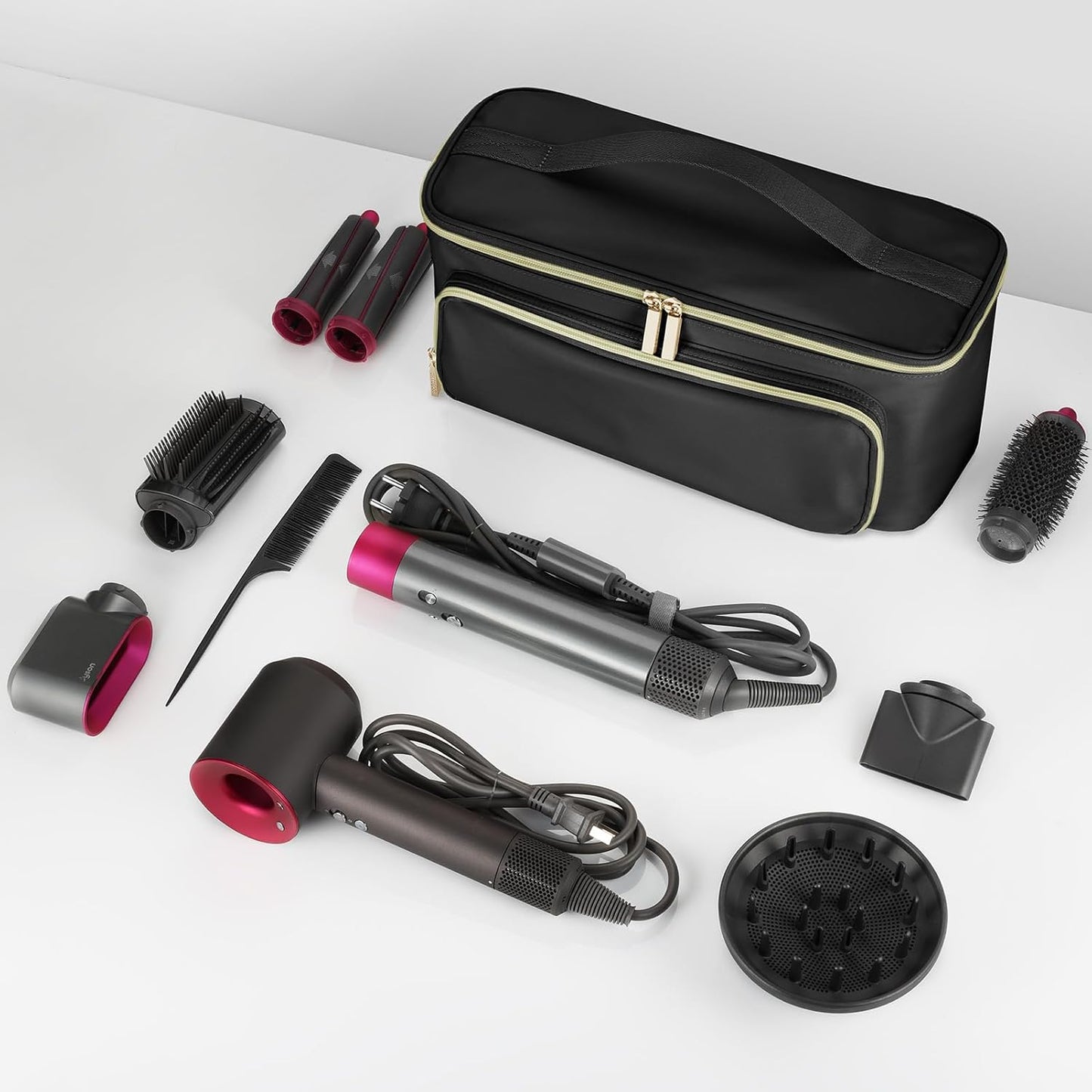 CHICECO Bolsa de viaje para herramientas de cabello para secador de...