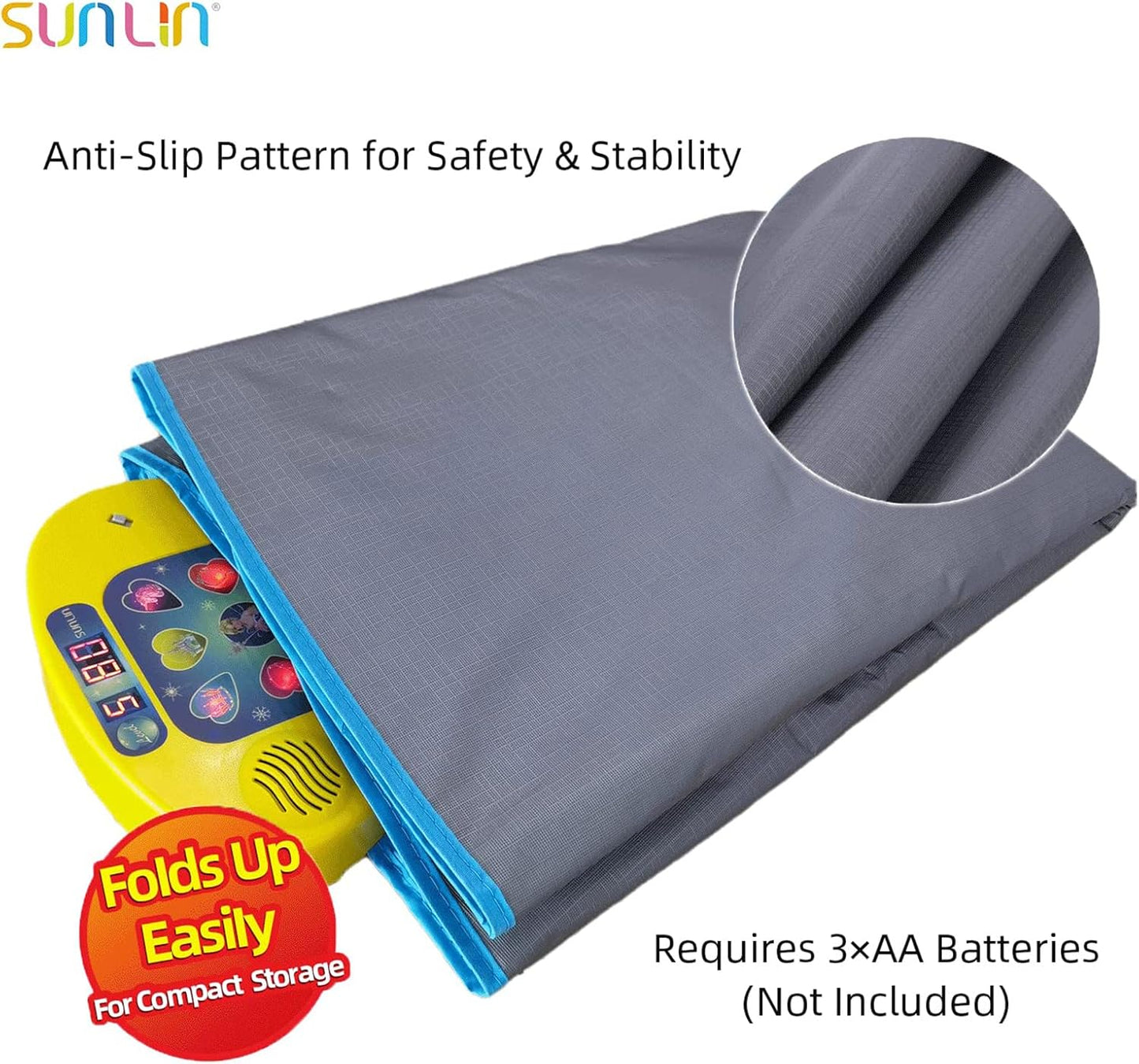 SUNLIN Alfombrilla de Baile, Juguetes de Regalo para Niñas de 3, 4,...