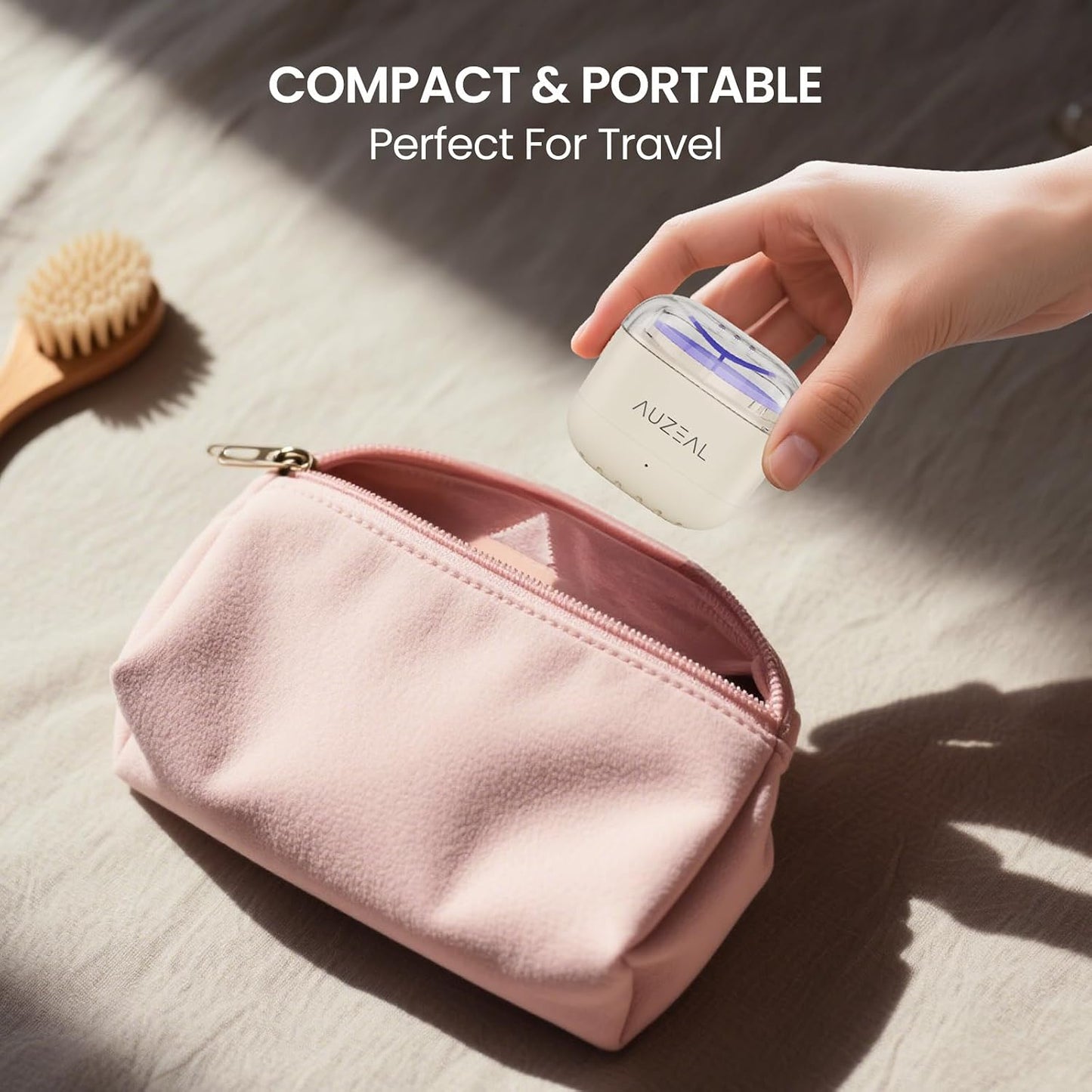 AUZEAL Mini kit de cera facial para mujer, kit de depilación facial...