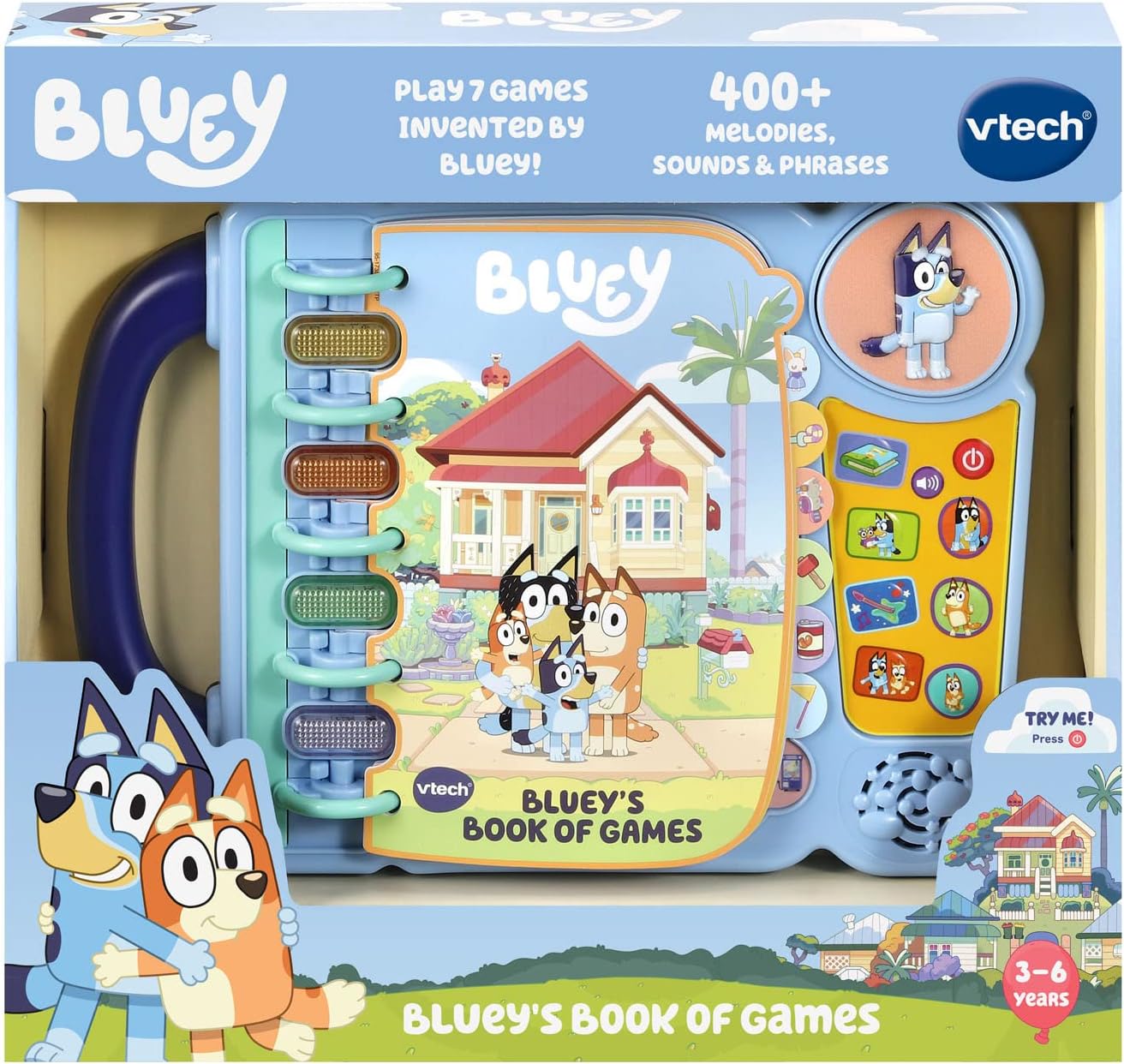 VTech Libro de juegos de Bluey Bluey