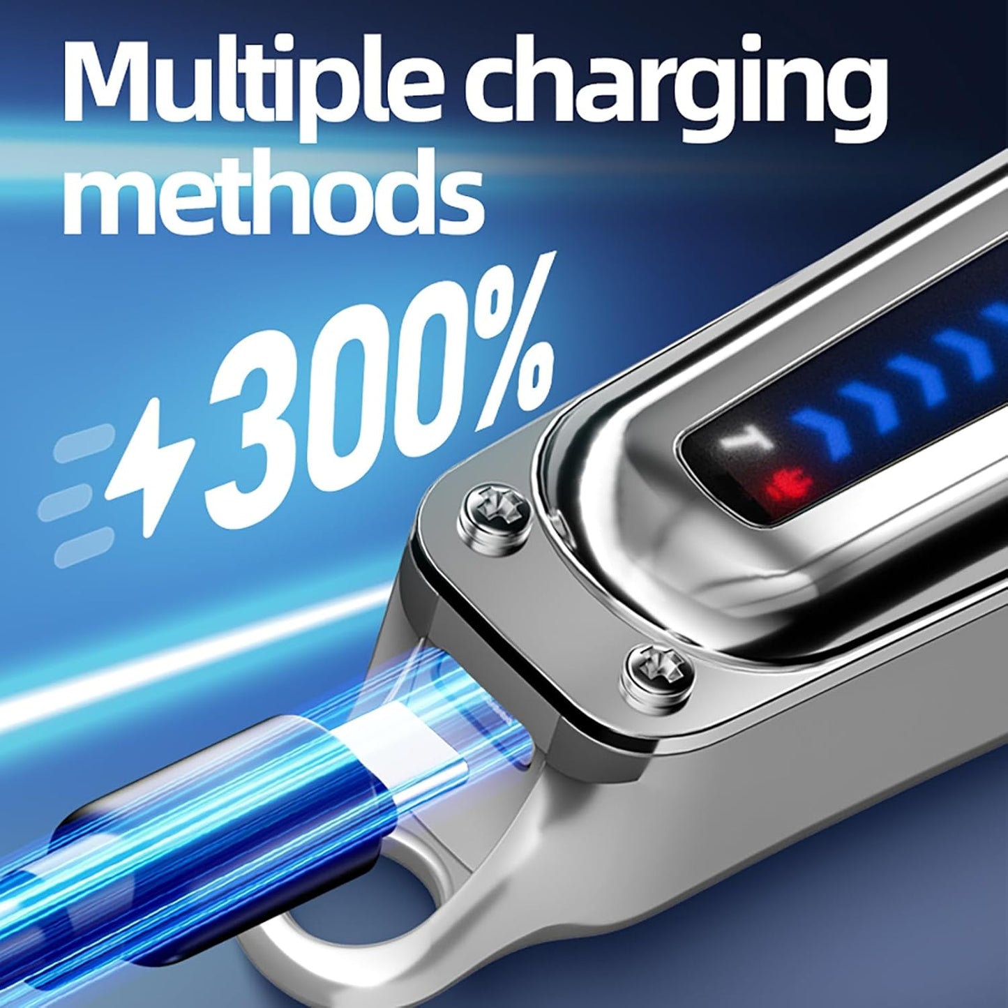 VYLTO Afeitadoras eléctricas de aluminio para hombres, sistema de c...