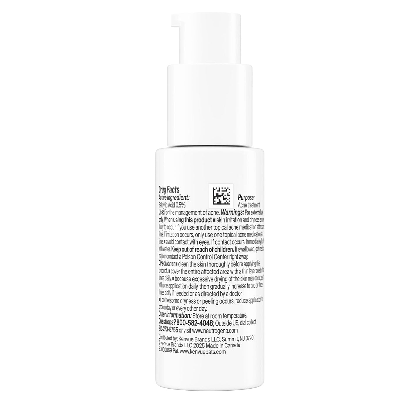 Neutrogena Hidratante de gel para acné uniformemente transparente con ácido salicílico y N-acetil glucosamina, hidratante facial ligero y no grasoso que ayuda a tratar brotes y desvanecer visiblemente