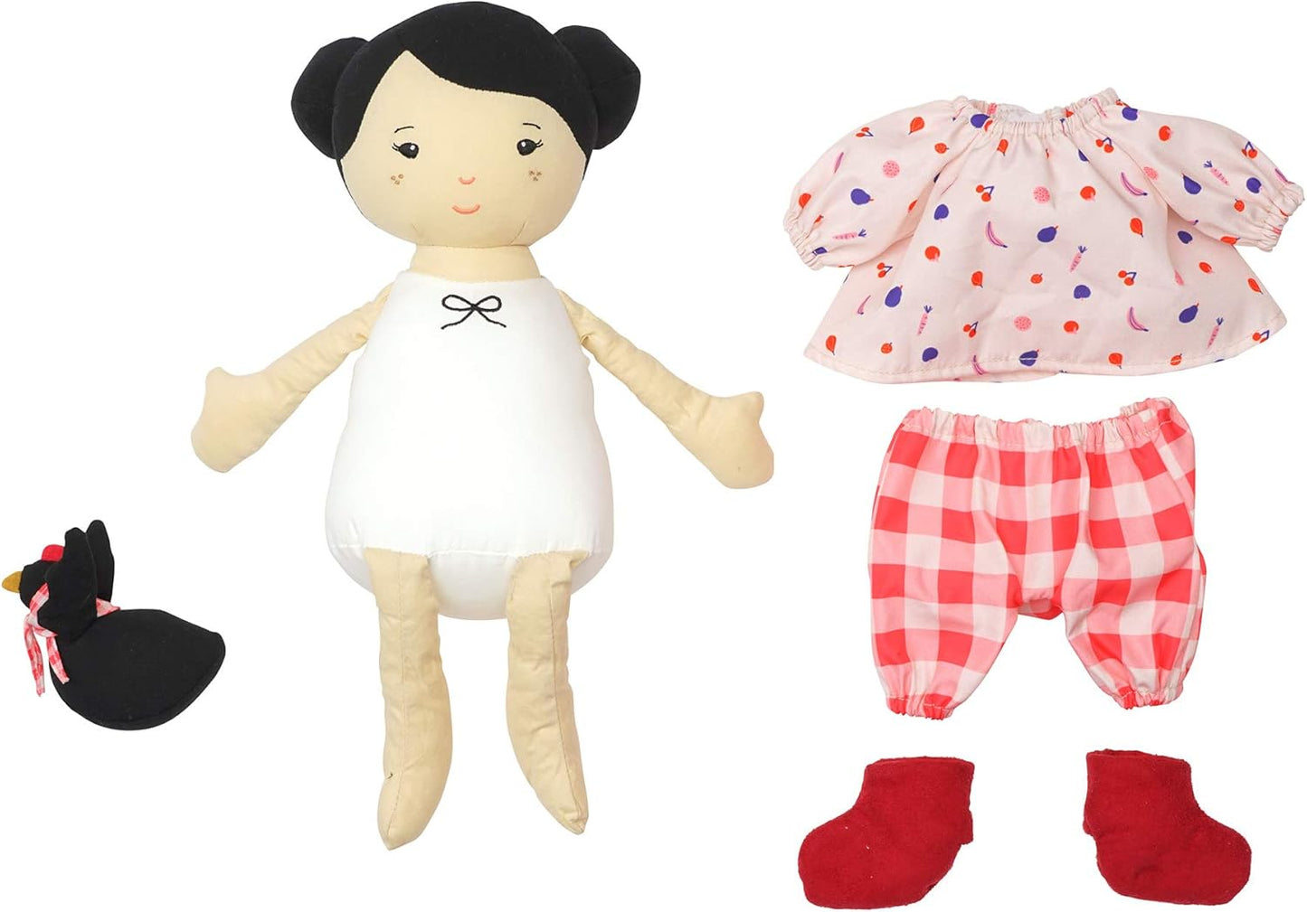 Manhattan Toy Playdate Friends Nico - Muñeca lavable a máquina y ap...