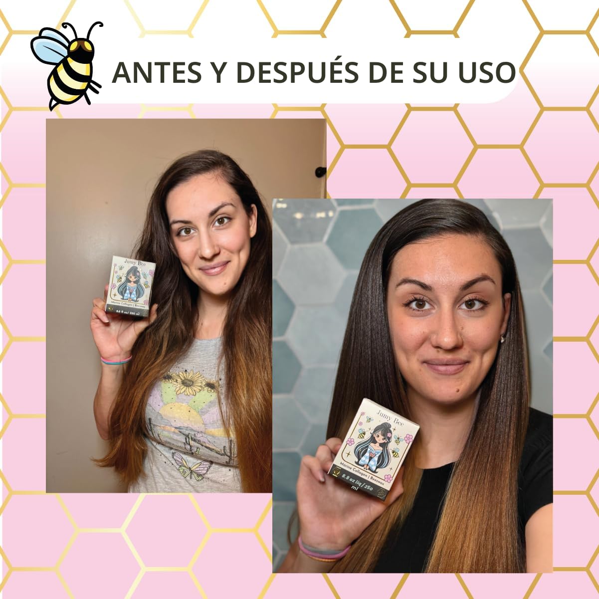 Jumybee Mascarilla japonesa BTX para cabello dañado B-TOX - Tratami...