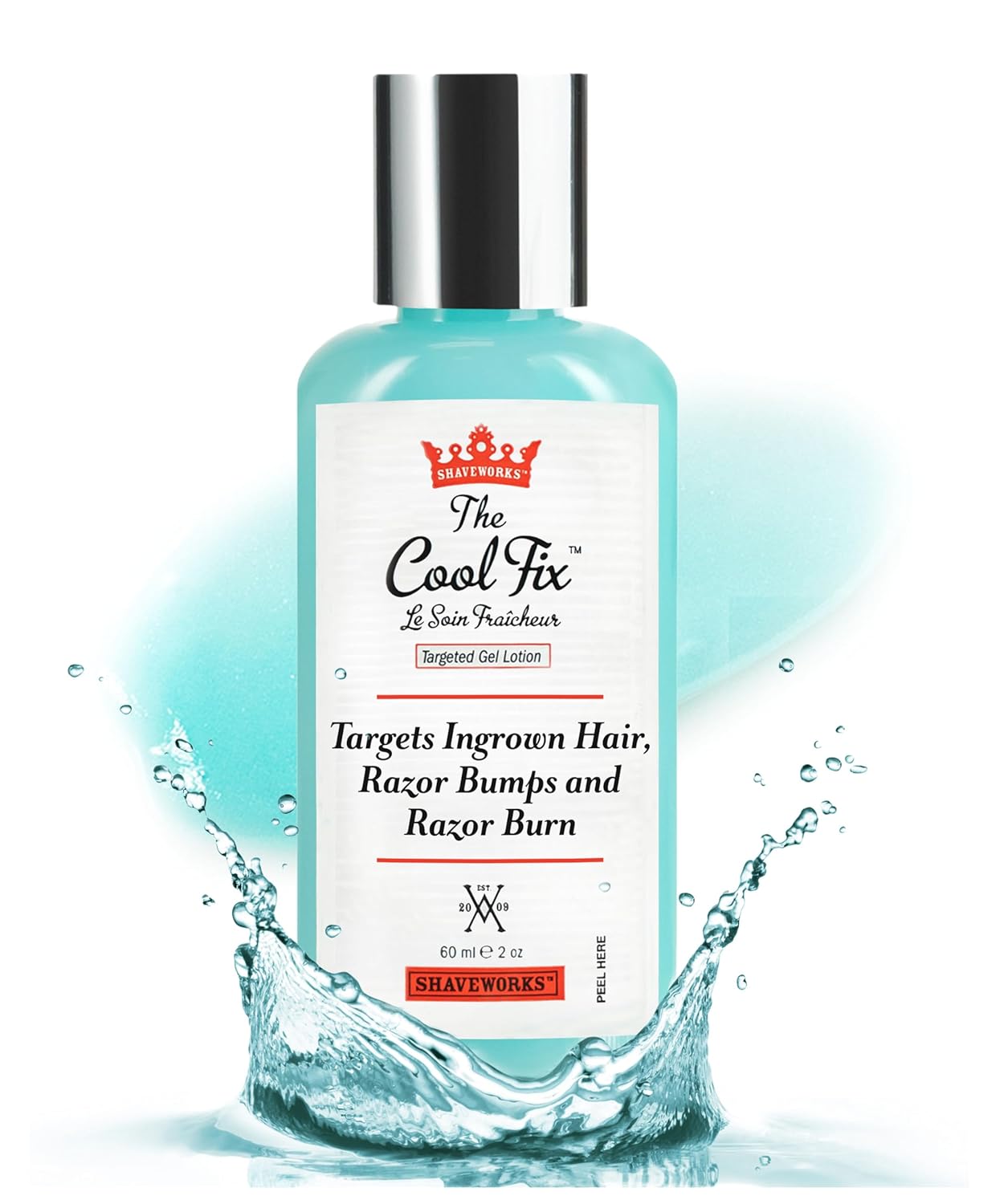 Shaveworks The Cool Fix Aftershave para mujeres: depilación púbica,...