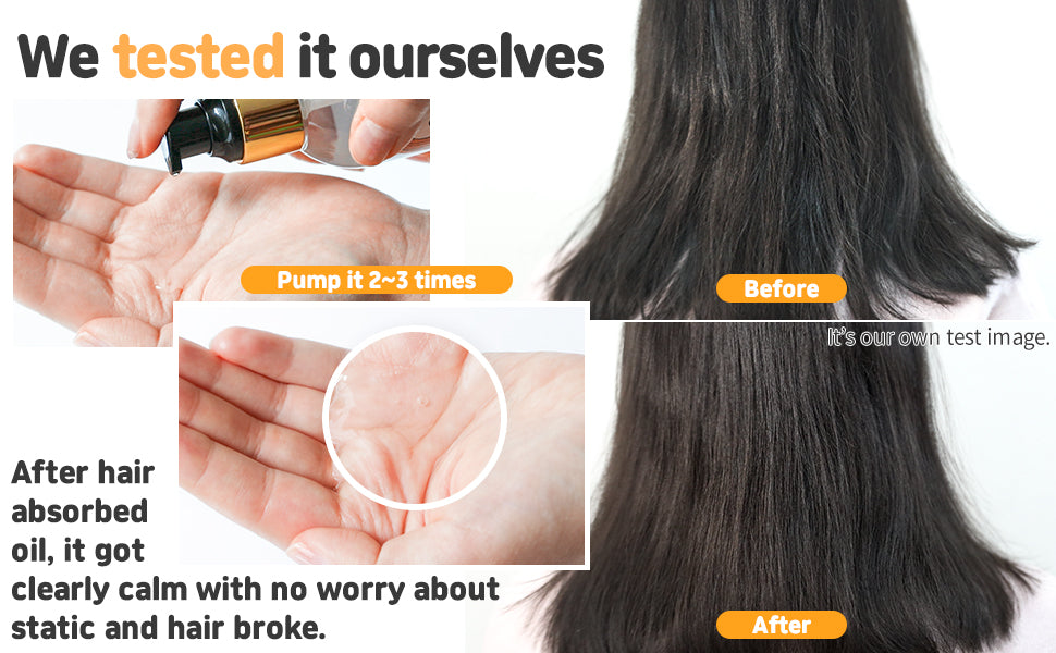 Elizavecca Aceite de esencia para el cabello CER-100 - Tratamiento sin enjuague para el crecimiento del cabello seco - 3.4 fl oz K-Beauty