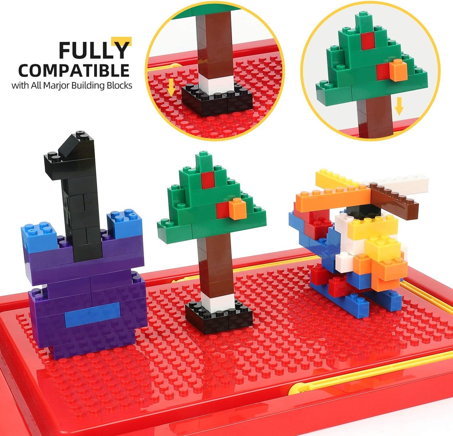 Juego de ladrillos de construcción de 1020 piezas, 1000 bloques de...