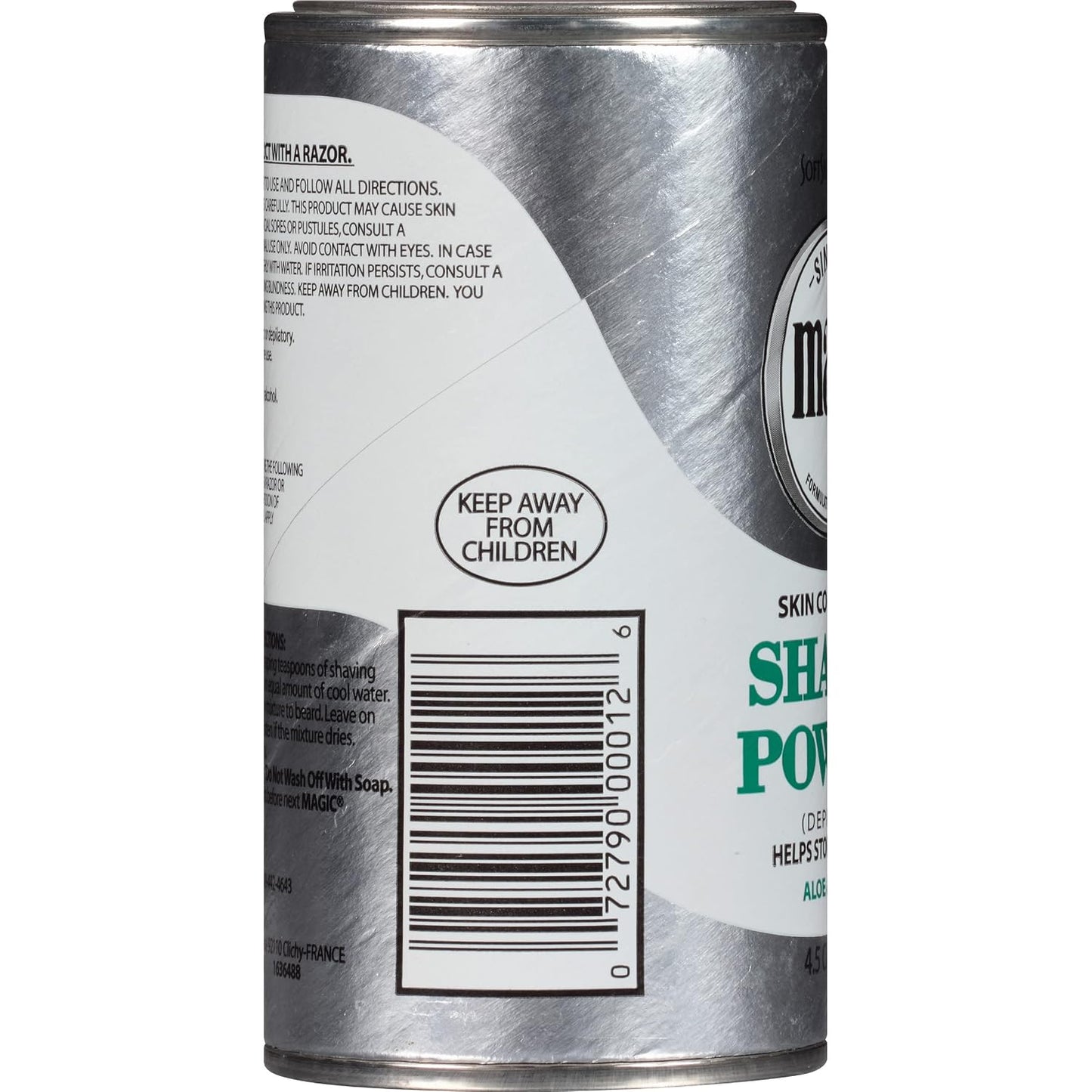 SoftSheen-Carson Afeitado mágico sin afeitar para hombres, polvo de...