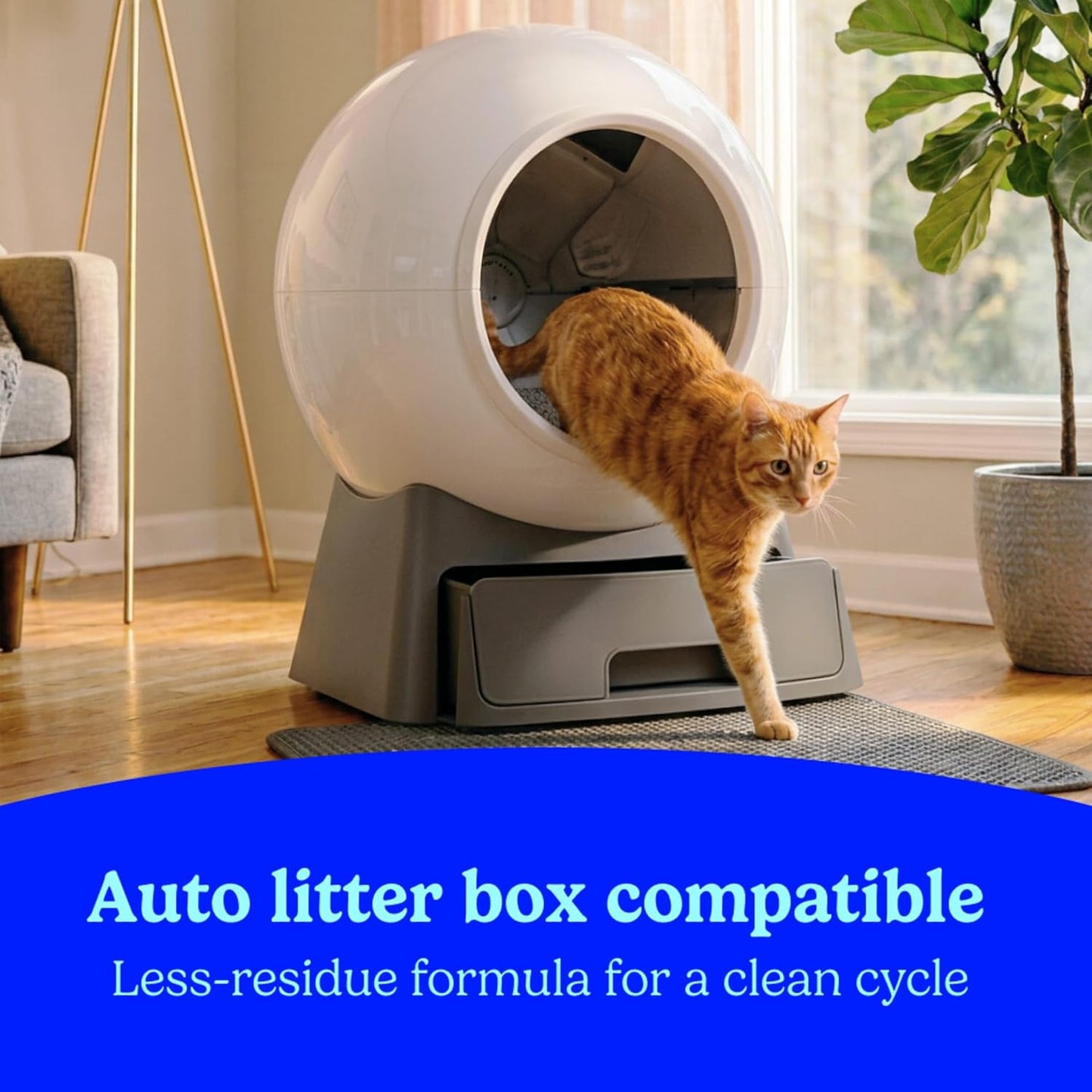Fresh Step Clean Paws Arena para gatos con frescura Febreze, Arena...