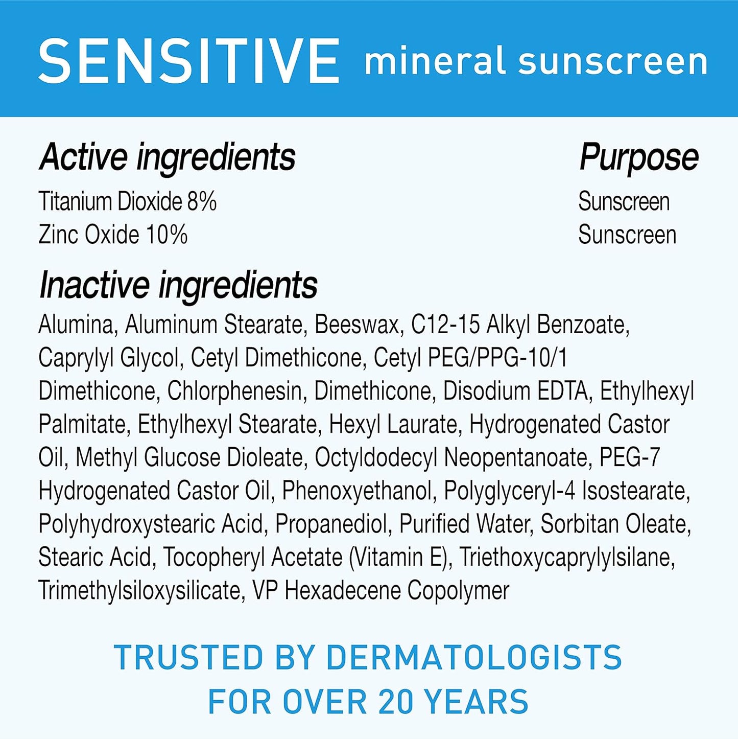 BLUE LIZARD Protector solar mineral, SPF 50+, tubo, óxido de zinc,...